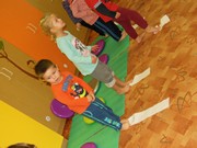 Cvičení zdravá dětská noha ve školce